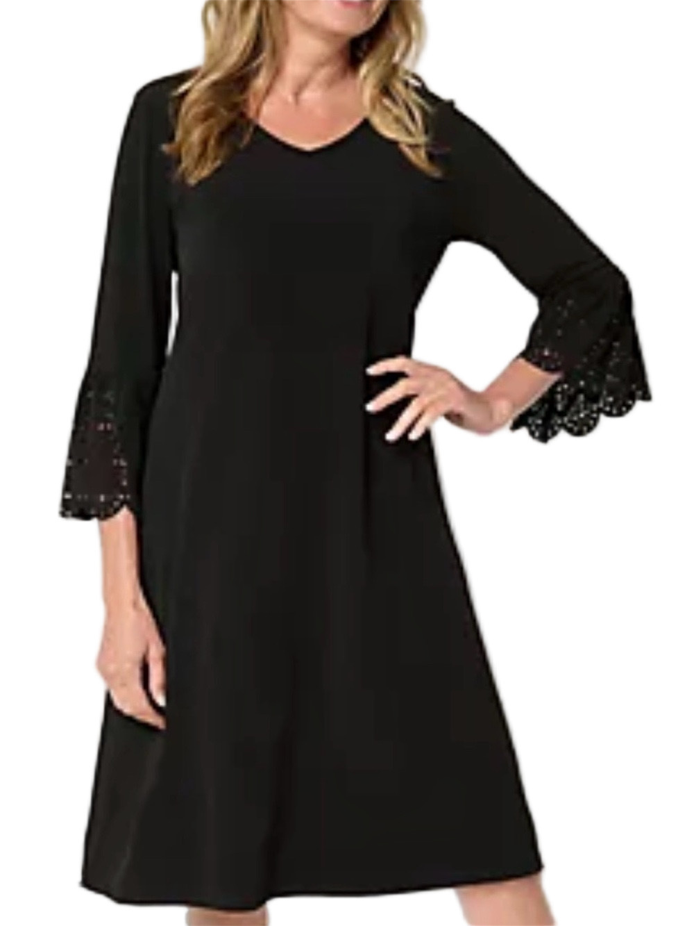 302. NWOT WOMENS SUSAN GRAVER XL DETAIL DRESS